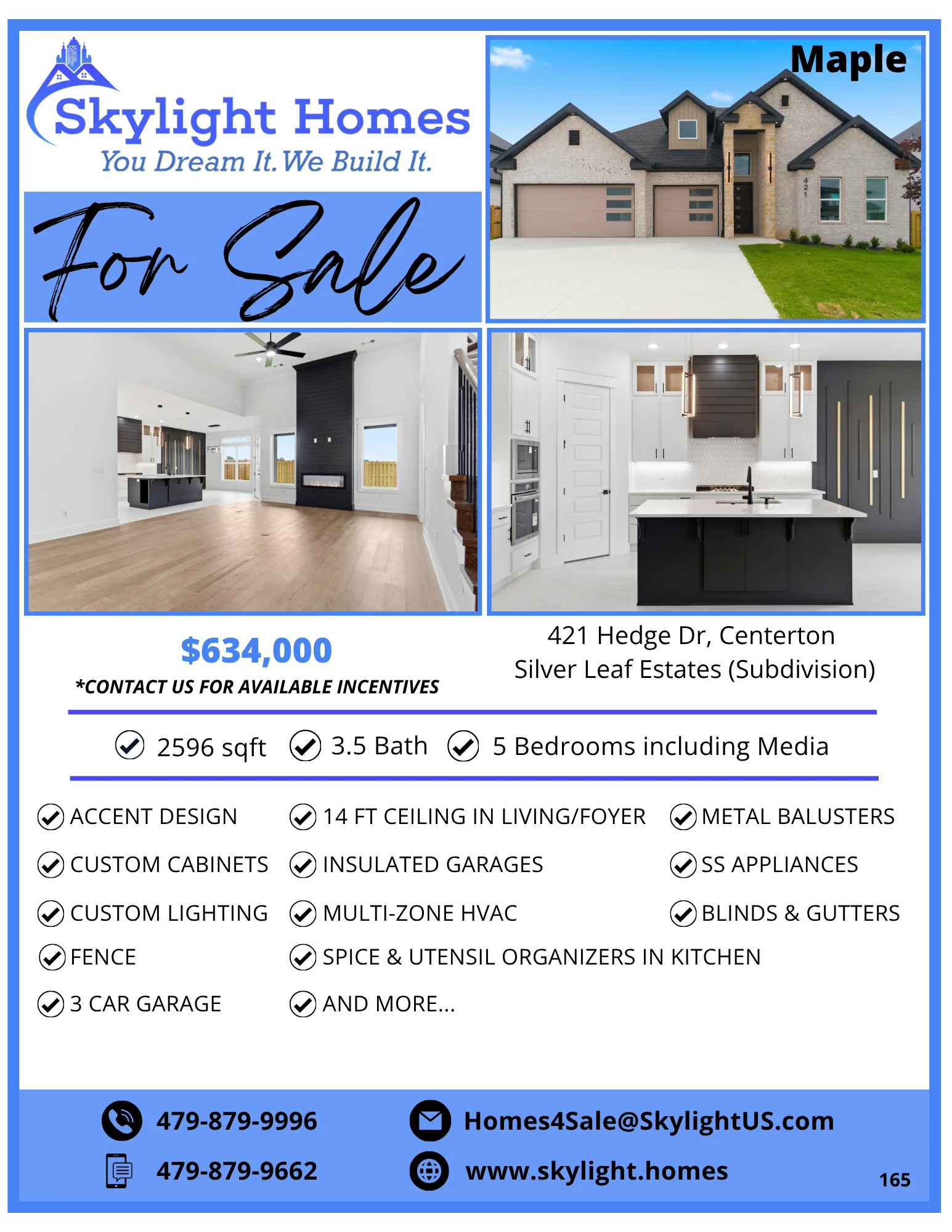 Maple listings 421